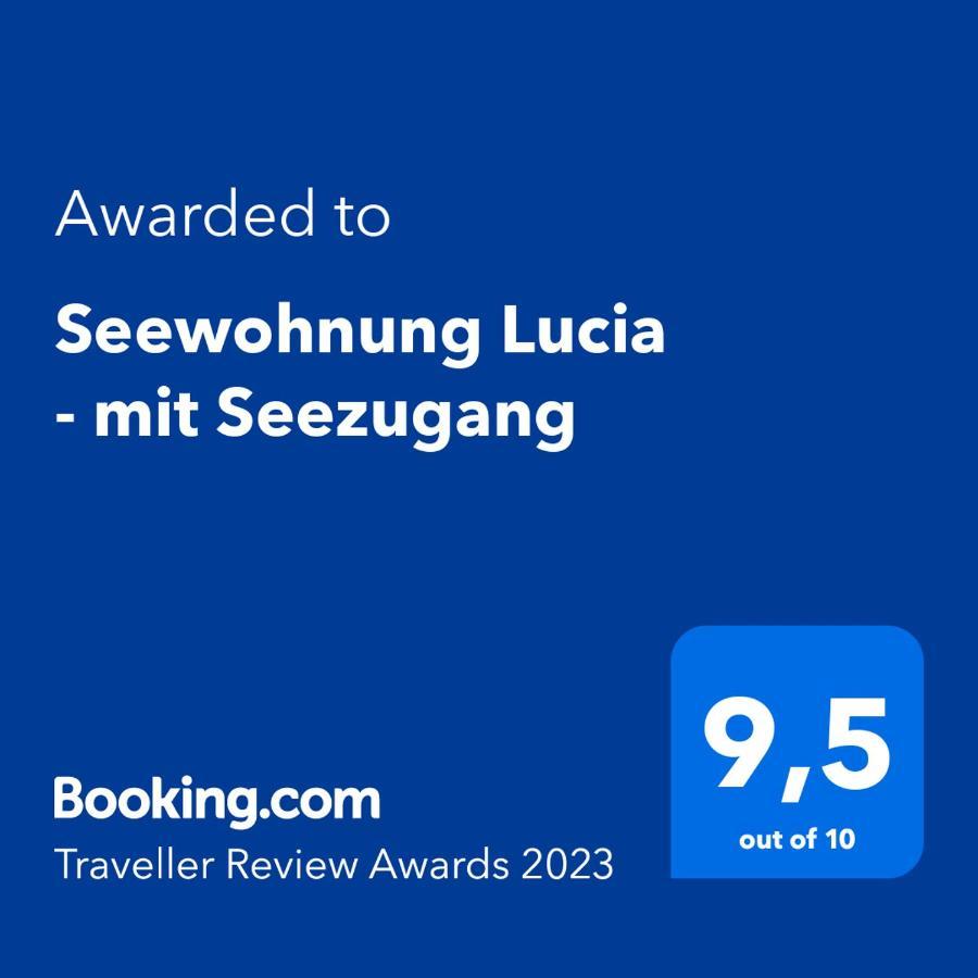 Seewohnung Lucia - Mit Seezugang Annenheim Εξωτερικό φωτογραφία